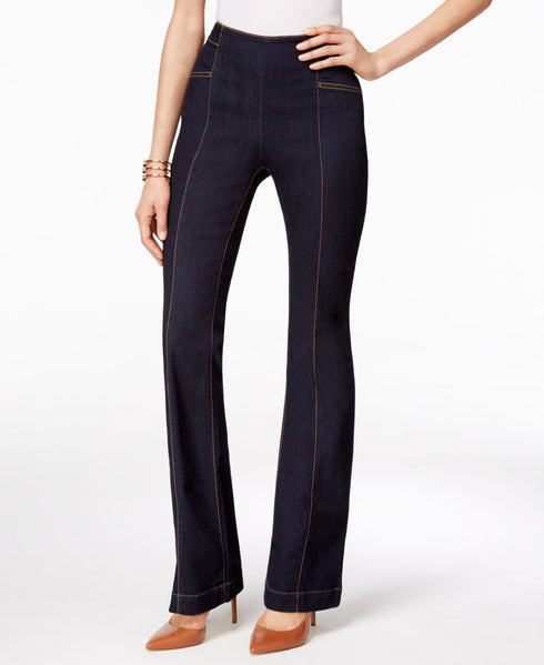 INC International Concepts Ink Wash Flare Leg Jeans